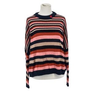 Anthropologie Scotch and Soda Maison Scotch Striped Wool Top Size XS Preppy